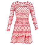 Pink Polyester Temperley London Dress