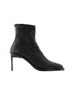 Black Leather Ann Demeulemeester Boots