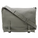 Grey Leather Loewe Crossbody Bag