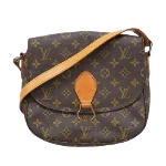 Brown Fabric Louis Vuitton Saint Cloud