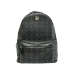 Black Leather MCM Backpack