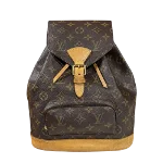 Brown Canvas Louis Vuitton Montsouris