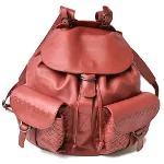 Pink Fabric Bottega Veneta Backpack