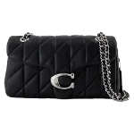 Black Leather Coach Benett Crossbody Bag