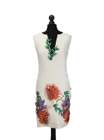 White Cotton Blumarine Dress