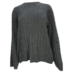 Grey Wool Totême Sweater