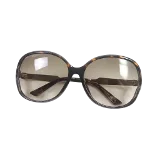 Brown Plastic Gucci Sunglasses