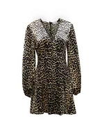 Animal print Silk Ganni Dress