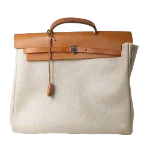 Beige Canvas Hermès Herbab