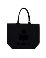 Black Cotton Isabel Marant Handbag
