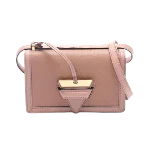 Pink Leather Loewe Shoulder Bag