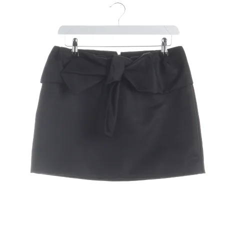 Black Polyester N°21 Skirt