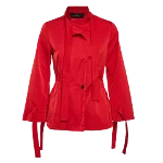 Red Fabric Carolina Herrera Jacket