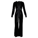 Black Velvet Diane Von Furstenberg Jumpsuit