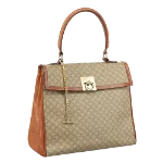 Beige Leather Celine Handbag