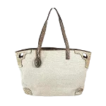 Beige Cotton Cartier Tote