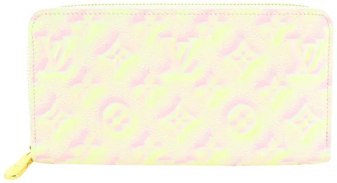 Pink Leather Louis Vuitton Wallet