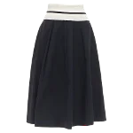 Black Cotton Brunello Cucinelli Skirt