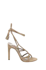 Beige Leather Hermès Heels