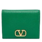 Green Leather Valentino Wallet