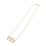 Gold Metal Givenchy Necklace