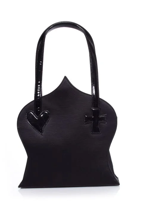 Black Silk Christian Lacroix Handbag