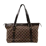 Brown Canvas Gucci Abbey