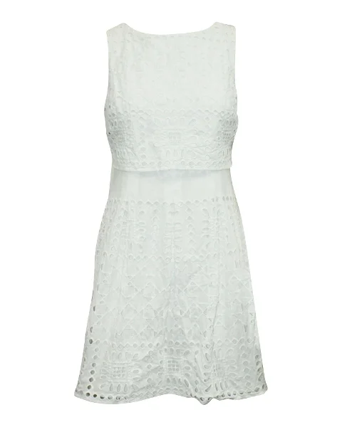White Cotton Ralph Lauren Dress