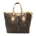 Brown Canvas Louis Vuitton Palermo