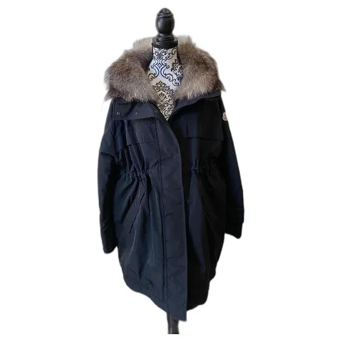 Black Fur Moncler Jacket