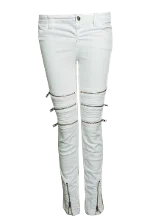 White Cotton Closed Jeans