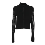 Black Cotton Versace Cardigan