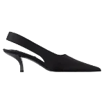 Black Silk Totême Flats