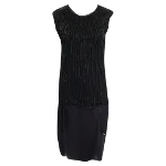 Black Cotton Lanvin Dress