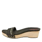 Black Denim Prada Sandals