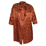 Brown Silk Chloé Shirt