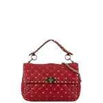 Red Leather Valentino Handbag