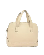 Beige Leather Celine Handbag