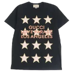 Black Cotton Gucci Shirt