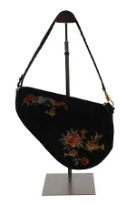 Black Fabric Dior Handbag