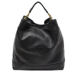 Black Leather Mulberry Tote