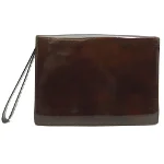 Black Fabric Dunhill Clutch
