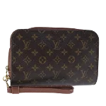 Brown Canvas Louis Vuitton Orsay