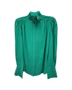 Green Silk Isabel Marant Shirt