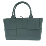 Black Leather Bottega Veneta Tote