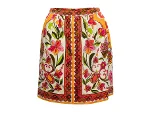Multicolor Velvet Emilio Pucci Skirt