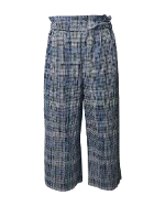 Blue Cotton Ganni Pants