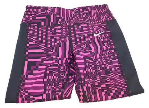 Purple Fabric Nike Shorts