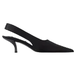 Black Silk Totême Flats