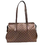 Brown Canvas Louis Vuitton Chelsea